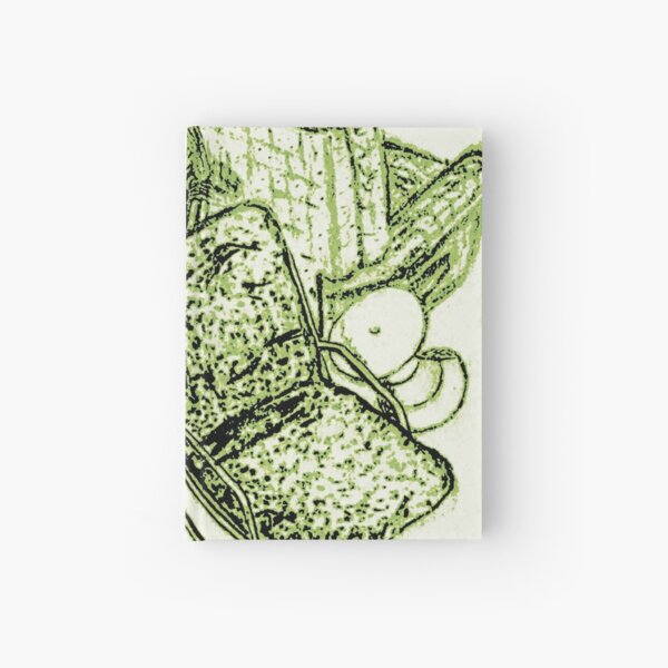 Chair Story in Bright Green Hardcover Journal