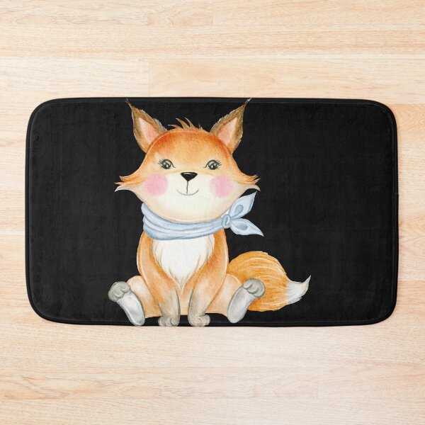 Item preview, Fluffy Fox Sticker designed and sold by PODmr.
