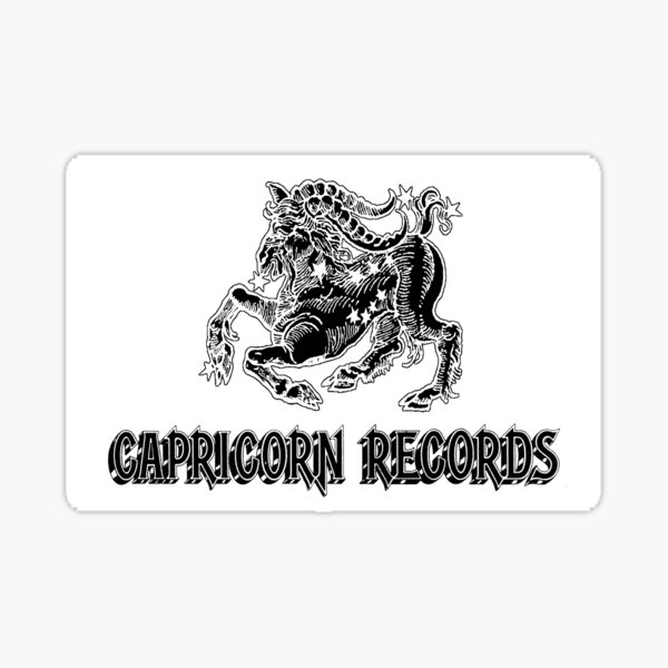 CAPRICORN RECORDS SOUTHERN ROCK SUPER COOL T-SHIRT Sticker