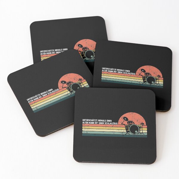 Item preview, Never underestimate an old man with drums designed and sold by noahs-shop.