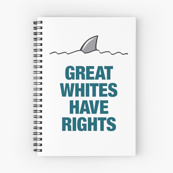 Item preview, GREAT WHITES HAVE RIGHTS designed and sold by RedCloudDesign.