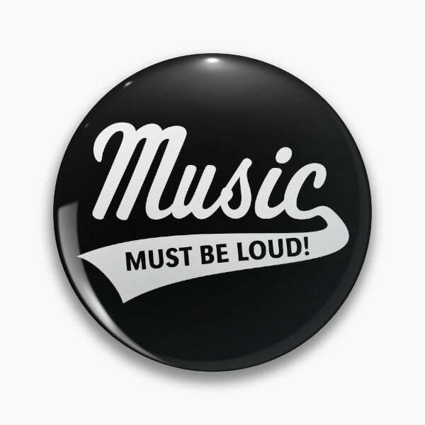 Item preview, Music Must Be Loud! (Listening Pleasure / White) designed and sold by MrFaulbaum.