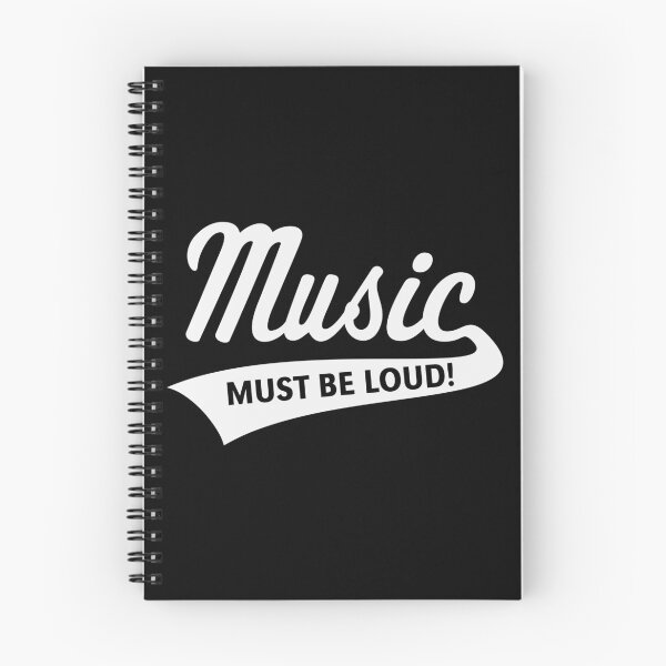 Item preview, Music Must Be Loud! (Listening Pleasure / White) designed and sold by MrFaulbaum.