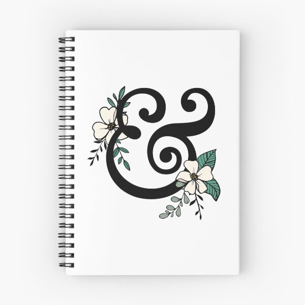 Item preview, Pretty Floral Ampersand designed and sold by ketrena.