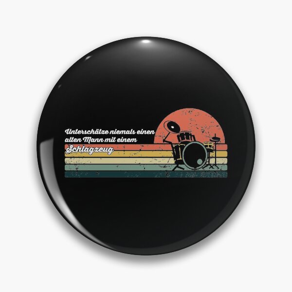 Item preview, Never underestimate an old man with drums designed and sold by noahs-shop.