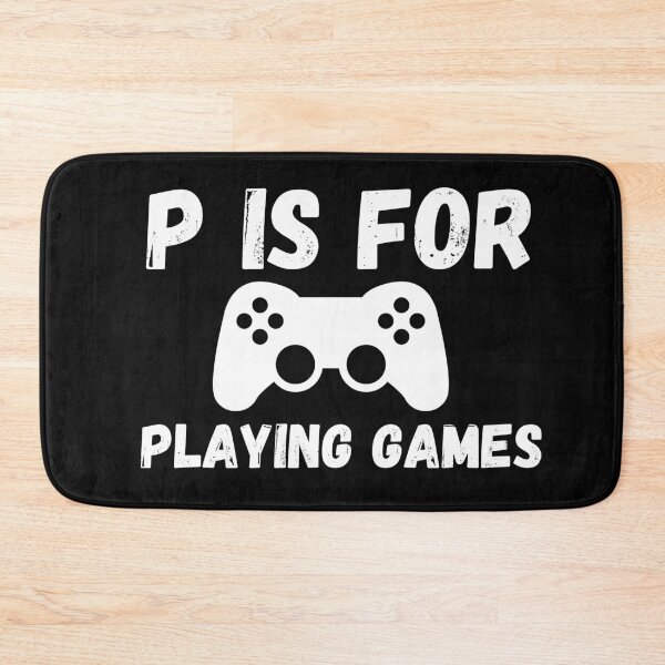Item preview, P is for playing games designed and sold by HasnaanMohsin.