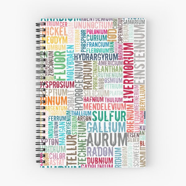 Item preview, Chemische Elemente en Farbe ... designed and sold by pASob-dESIGN.