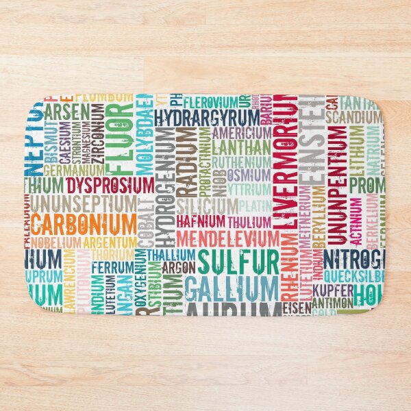 Item preview, Chemische Elemente  in Farbe... designed and sold by pASob-dESIGN.