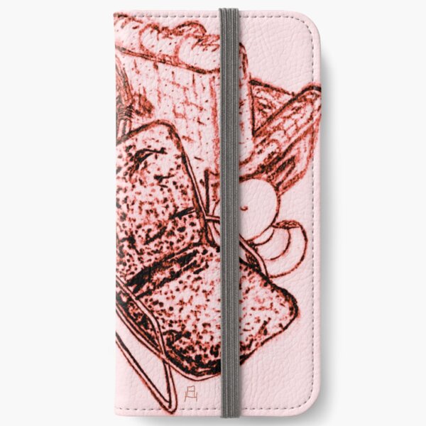 Chair Story in Red iPhone Wallet