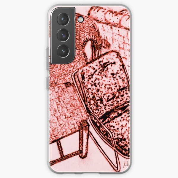  Chair Story in Red Samsung Galaxy Soft Case
