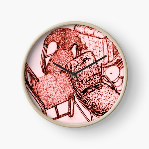 Chair Story in Red Clock