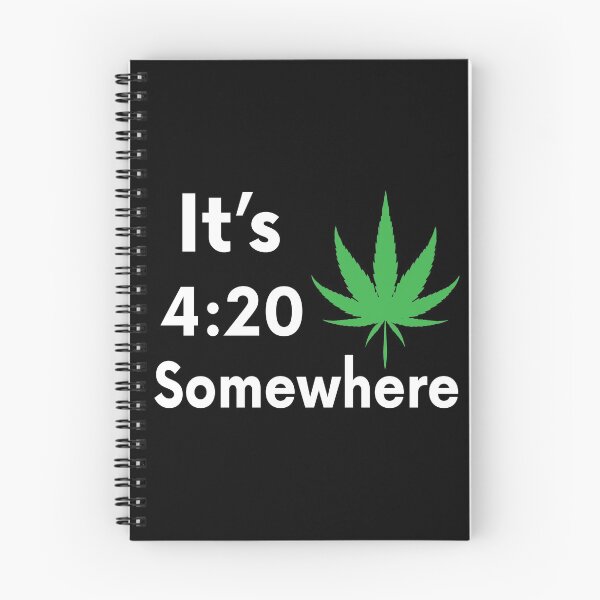 Item preview, It's 4:20 Somewhere Cannabis Weed Gift designed and sold by TTFMerch.