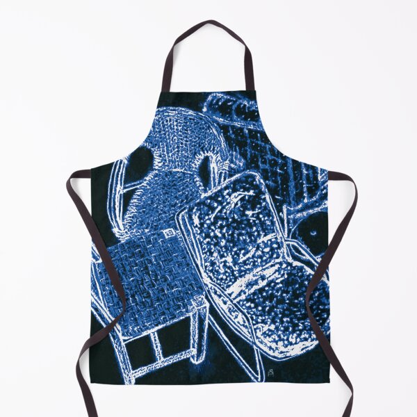 Item preview, Chair Story in Blue and Black designed and sold by Anne Huth.