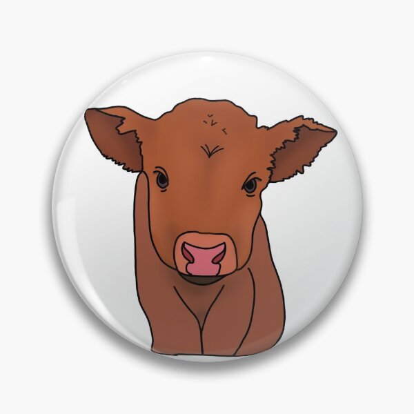 Item preview, Cute fluffy highland cow  designed and sold by Eve Newton.