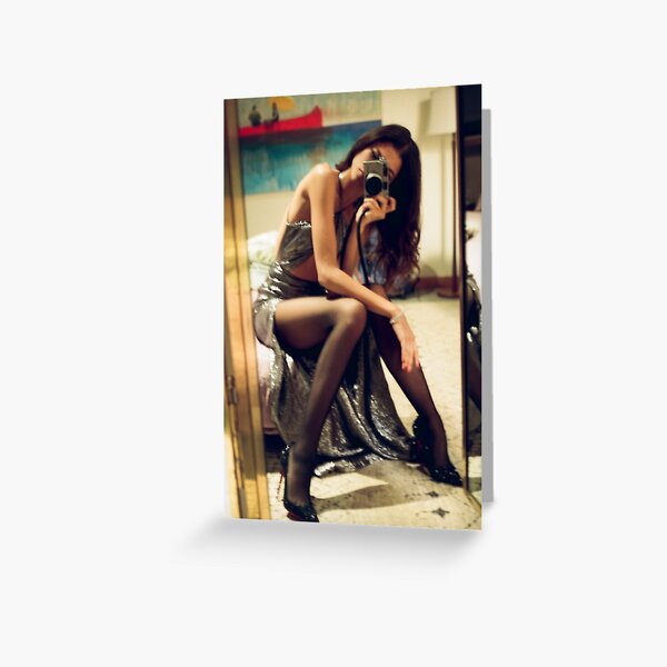 Zendaya in Malcolm&Marie Dress Greeting Card