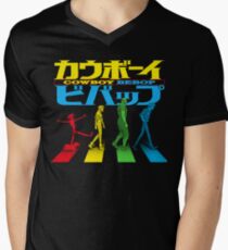 Kaubōi Bibappu ( カウボーイビバップ ) Men's V-Neck T-Shirt