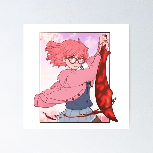 Kyoukai no Kanata Episode 0 Shinonome (96x60 cm \ 38x24 inch) Poster High  Quality Silk Print Poster - 0-LD7A50 : : Home