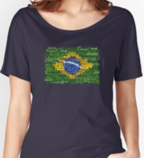 Brasil Textual Women's Relaxed Fit T-Shirt