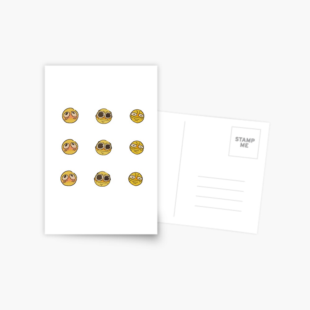 Pleading cursed emoji  Postcard for Sale by Kecsketo2