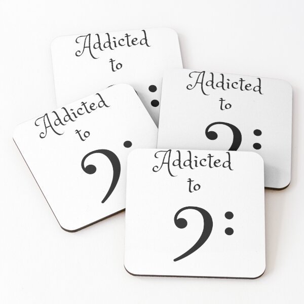 Item preview, Addicted to Bass (Clef) designed and sold by BlakefourDesign.