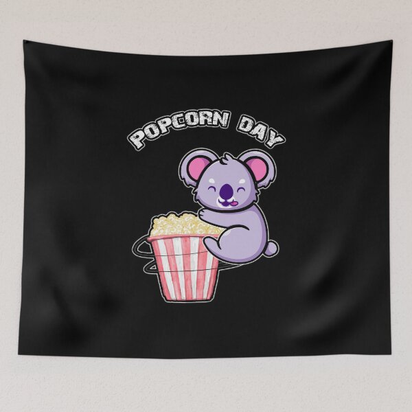 Artikelvorschau, Popcorn-Tag, lustiges Popcorn, Koala-Popcorn, entworfen und verkauft von oussimakh.