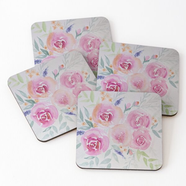 Item preview, Soft Watercolour Roses designed and sold by JillyBeanDesign.