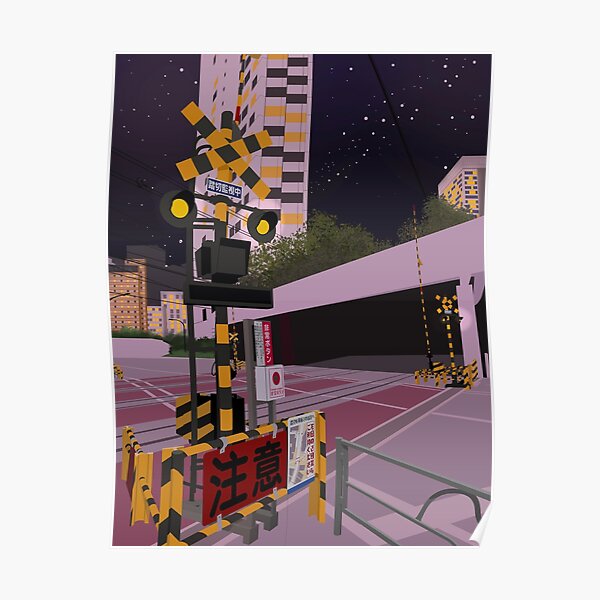 Japan crossing Poster