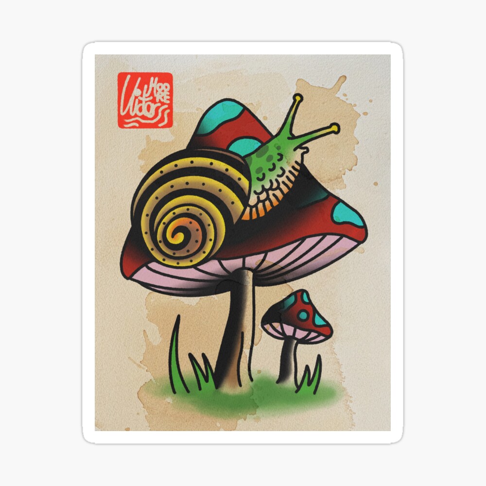 You cant decide what tattoo to put on You can choose Mushroom tattoo