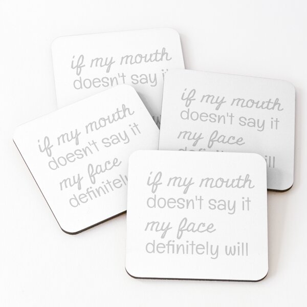 Item preview, if my mouth doesn't say it my face definitely will designed and sold by AljaS.