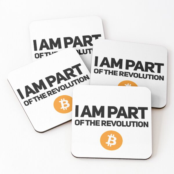 Item preview, I am part of the revolution (Bitcoin) designed and sold by Bouzdesigns.