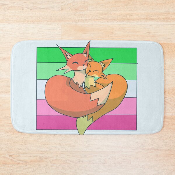 Item preview, Snuggling Abrosexual Foxes designed and sold by ForTheFrogWar.