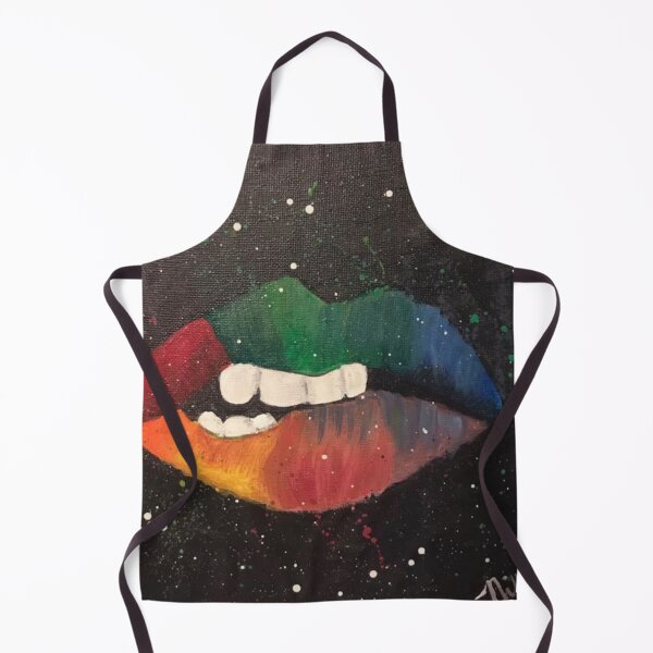 Item preview, Biting Rainbow Lips designed and sold by NikiNaks.