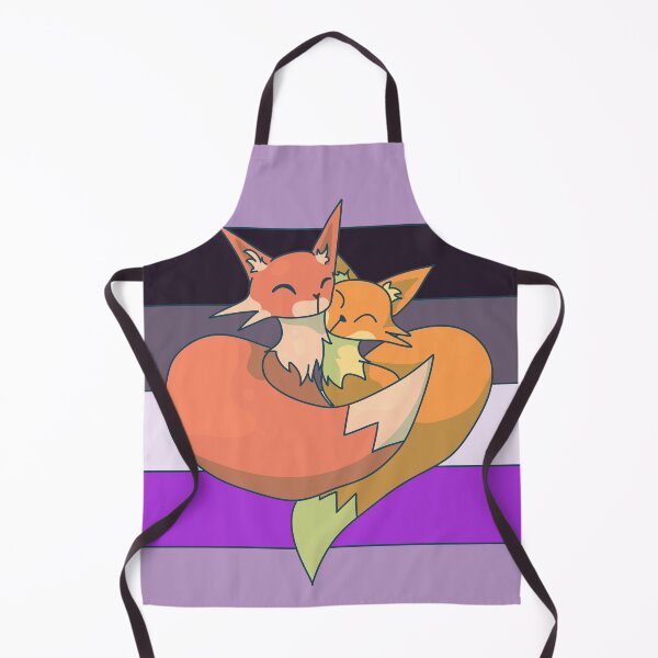 Item preview, Snuggling Asexual Foxes designed and sold by ForTheFrogWar.