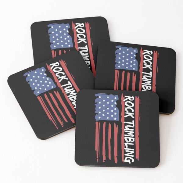 Item preview, ROCK TUMBLING AMERICAN FLAG designed and sold by TendyTees.