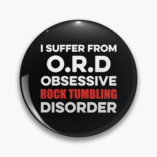 Item preview, O.R.D: OBSESSIVE ROCK TUMBLING DISORDER designed and sold by TendyTees.