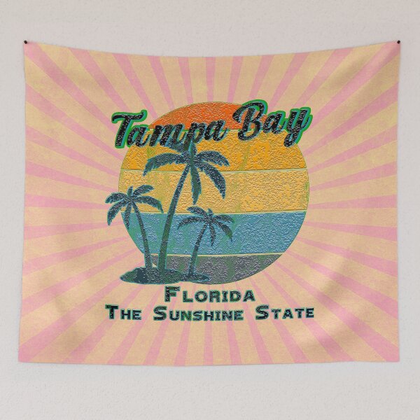 Item preview, Vintage Tampa Bay, Florida—The Sunshine State designed and sold by Art2Me.
