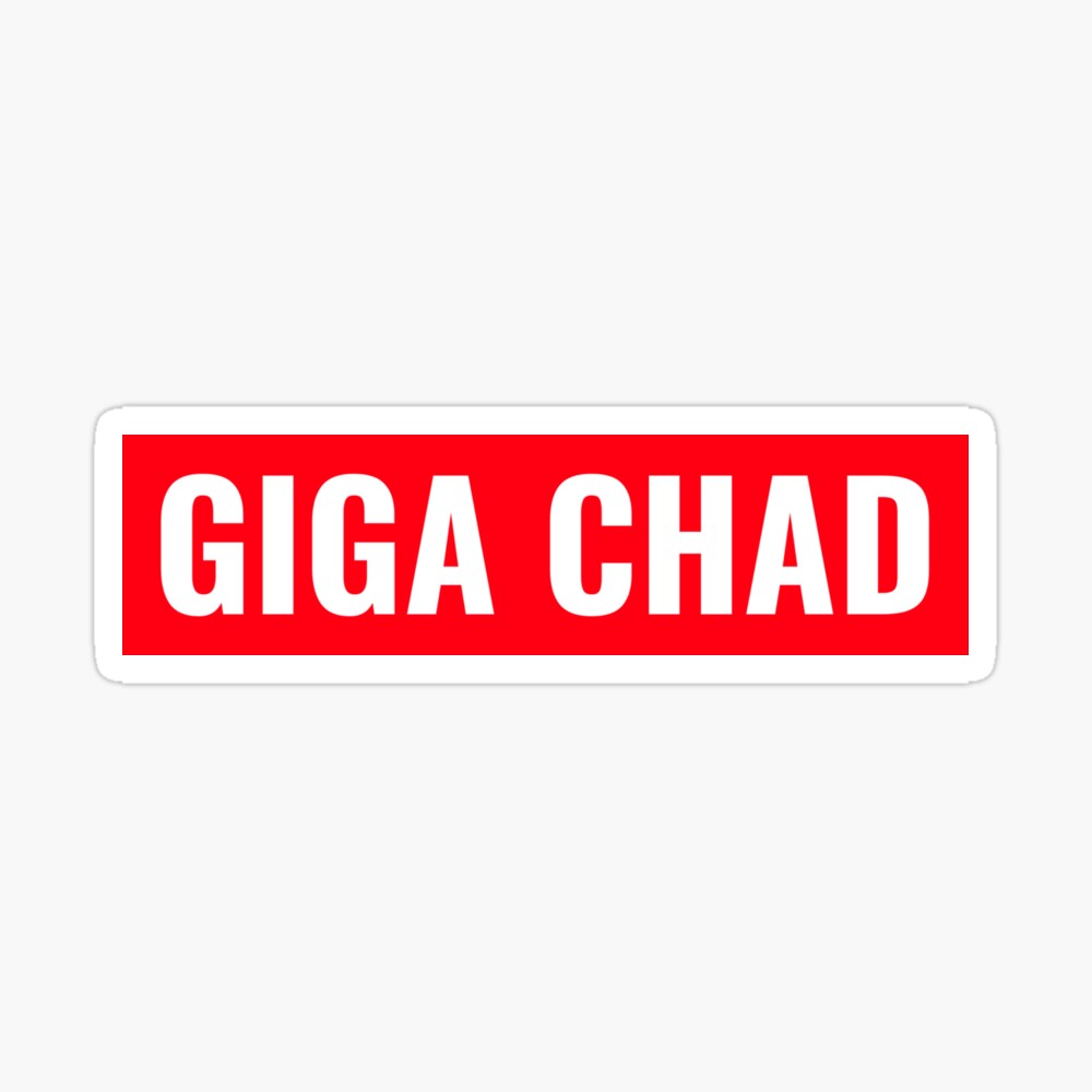 Giga Chad | Art Board Print