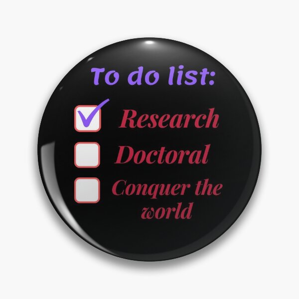 Item preview, Research scholar researcher - doctorate scholarly phd themed gifts designed and sold by RebelliousRosee.