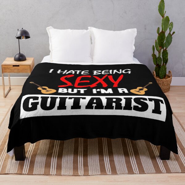 Item preview, I Hate Being Sexy But I'm A Guitarist designed and sold by OMdesigns93.