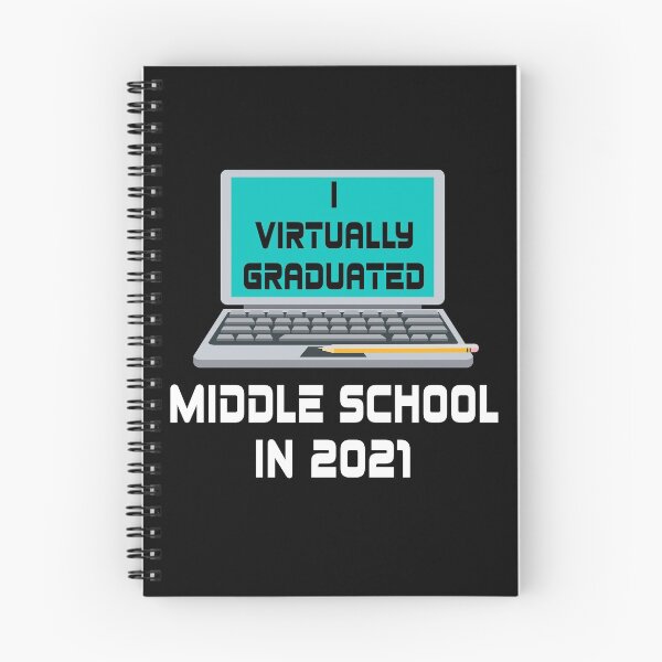 Item preview, I Virtually Graduated MIDDLE SCHOOL IN 2021 Quarantine designed and sold by MagicBoutique.