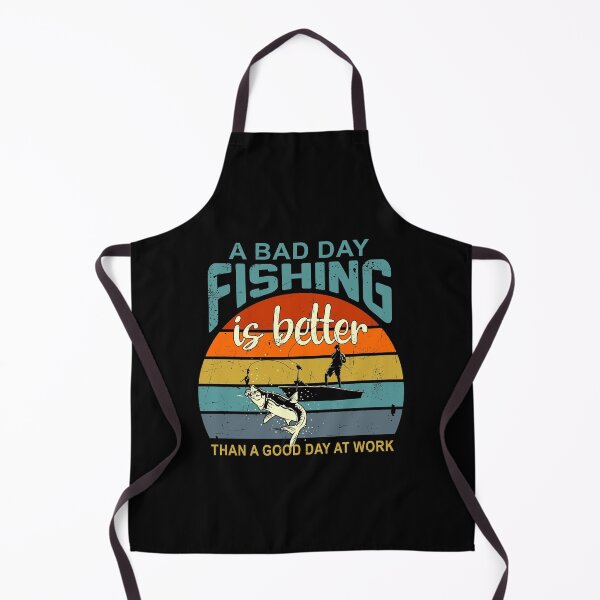 Item preview, A bad day fishing is better than a good day at work designed and sold by skulltshirt.