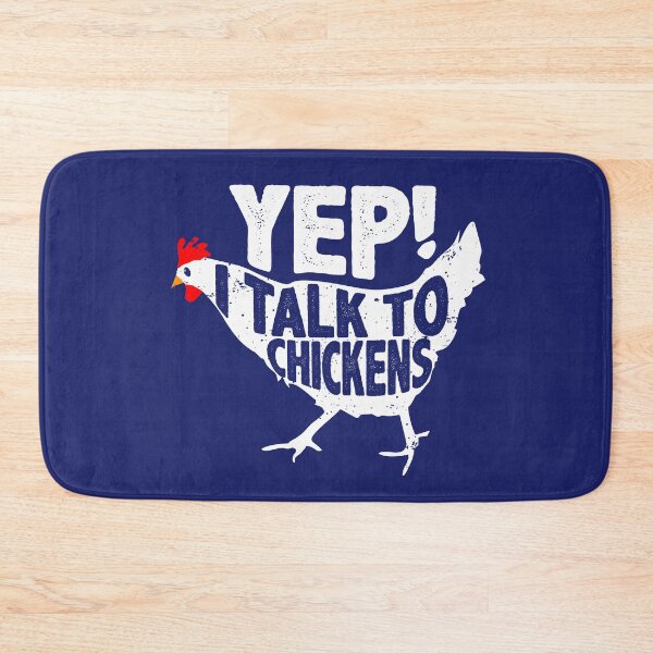 Item preview, Yep I Talk To Chickens Funny Chicken Buffs Hen Lover Mom Dad Farmer Gifts designed and sold by alenaz.