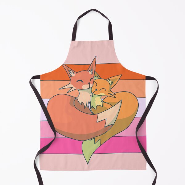 Item preview, Snuggling Lesbian Foxes designed and sold by ForTheFrogWar.