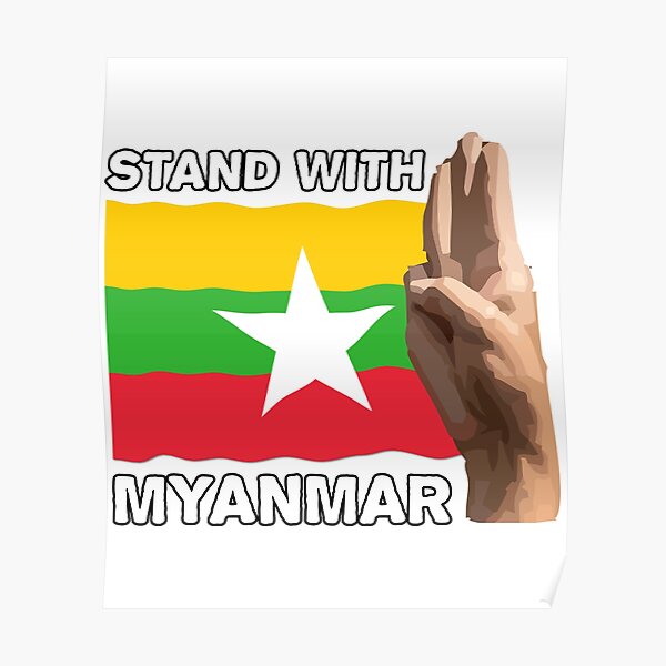 Myanmar Posters Redbubble