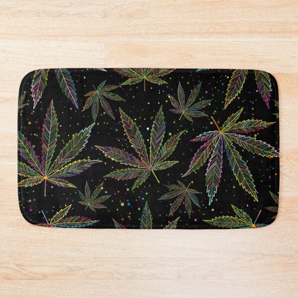 Item preview, Magic Cannabis Leaf. Colorful Pattern designed and sold by Kudryashka.