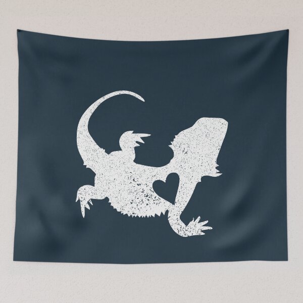 Item preview, Bearded Dragon Heart Lizards Lover designed and sold by faudeltn.