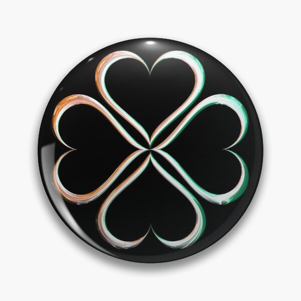 Item preview, Lucky Irish Shamrock in Orange, White and Green designed and sold by BoundedChaos.