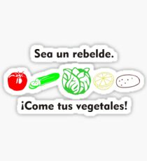 Vegetales Rebelde Sticker