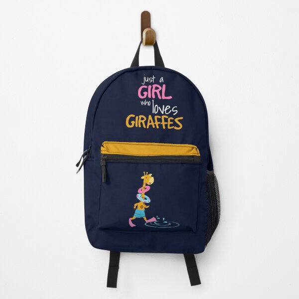 Item preview, Just A Girl Who Loves Giraffes | Cute Cartoon Giraffe  designed and sold by Cat N' Doodles.