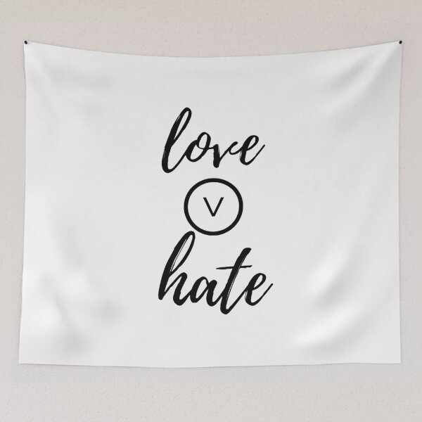 Item preview, Love > Hate designed and sold by artesiaKT.
